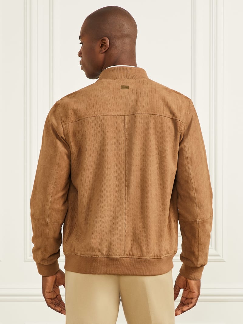 Suede Flight Jacket