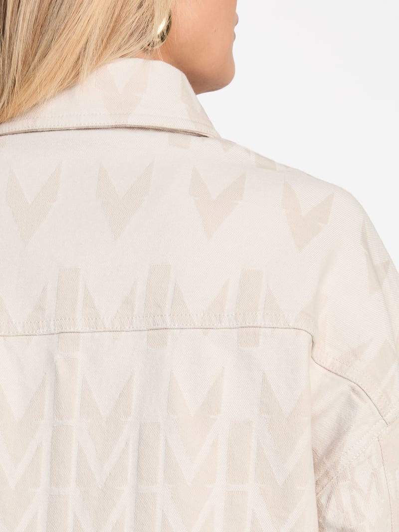 Sarah Monogram Denim Jacket