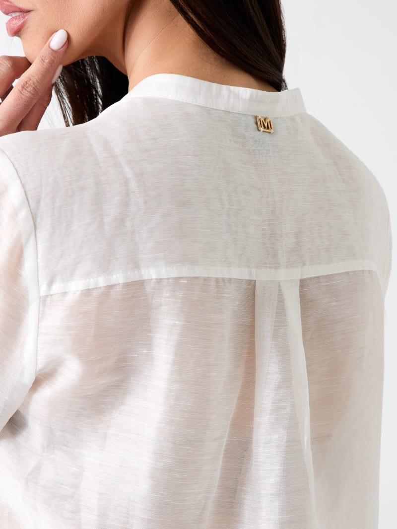 Marciano linen-blend shirt