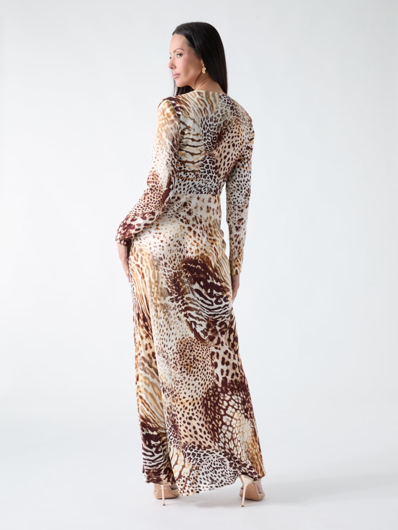 Marciano print long dress
