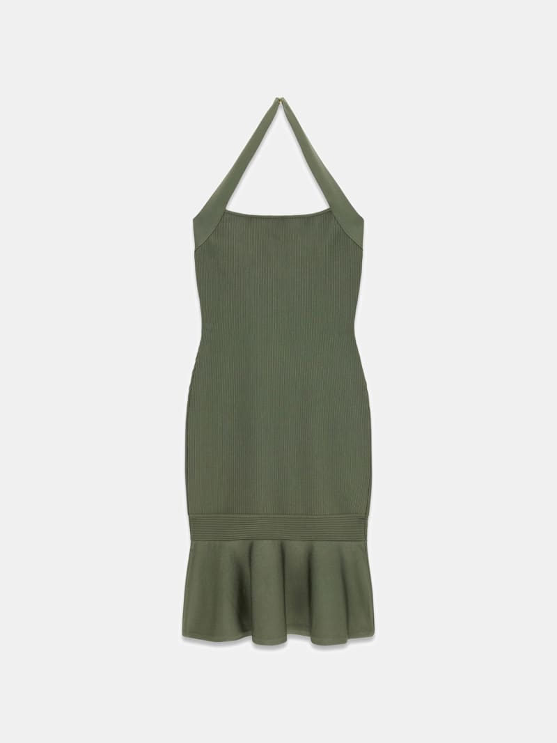 Marciano halter-neck midi dress