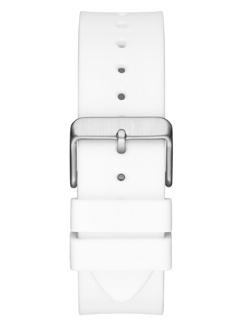 White Silicone Multifunction Watch