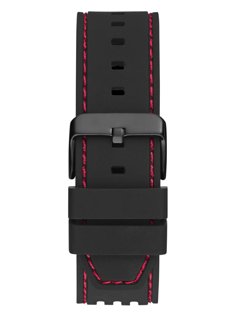 Red Chronograph Watch