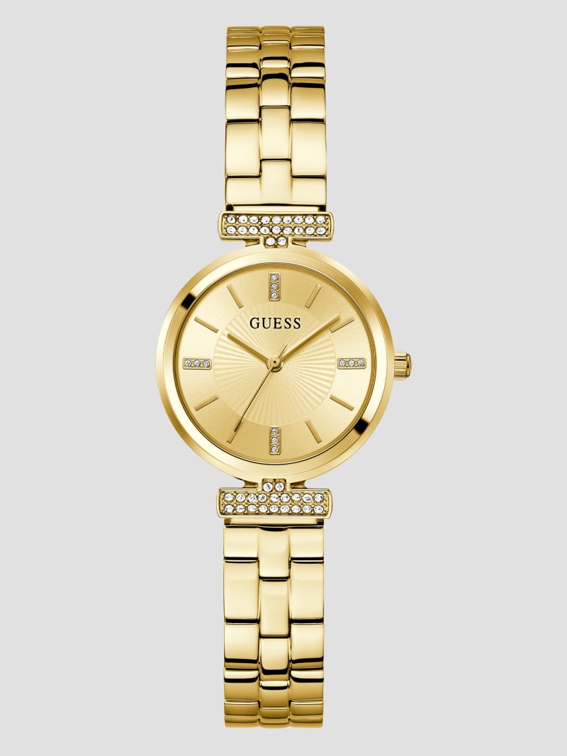 Gold-Tone Analog Watch
