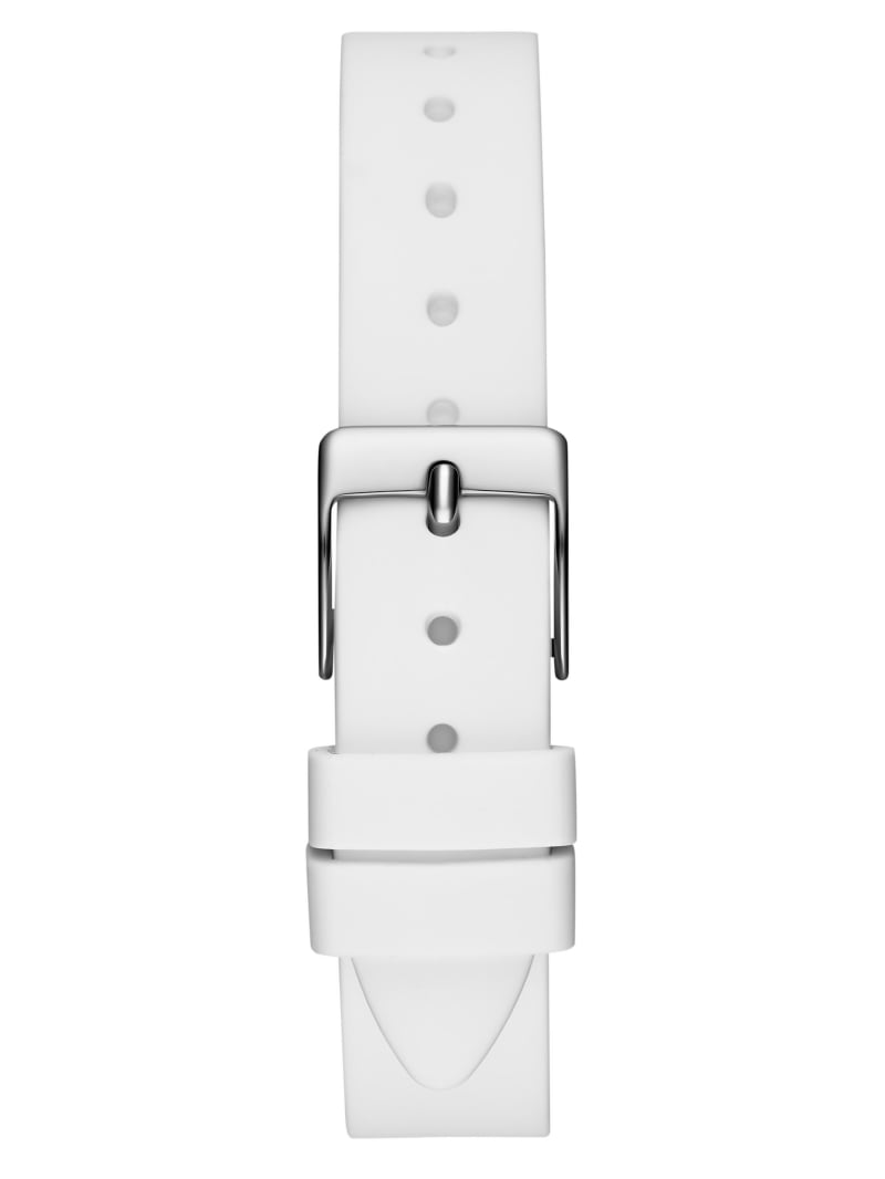 Rose Gold-Tone and White Analog Watch