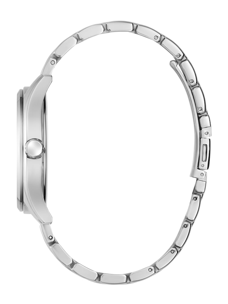 Silver-Tone Analog Watch