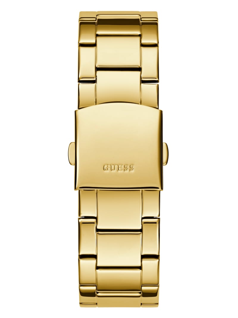 Gold-Tone Multifunction Watch