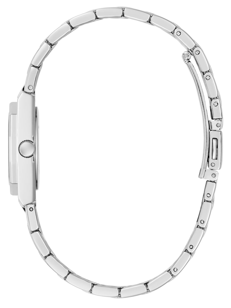 Silver-Tone Analog Watch