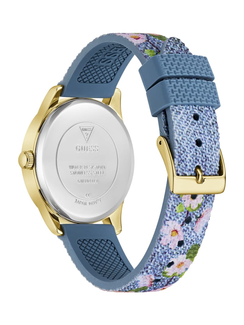 Floral Stainless steel analogue watch 36 mm