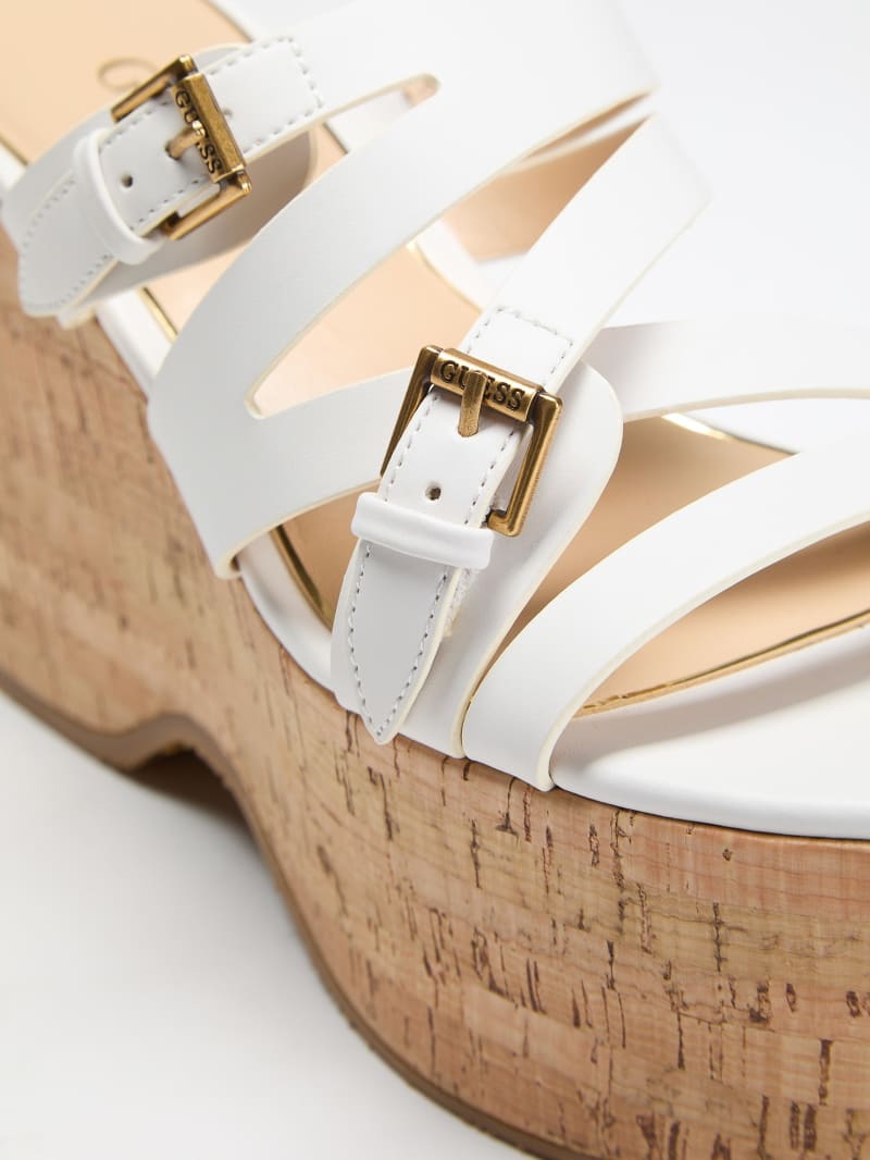 Open toe wedges