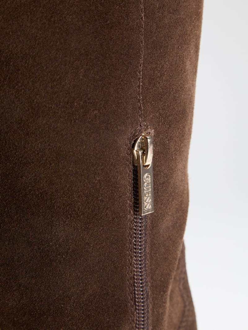 Sashan Suede Knee-High Boots