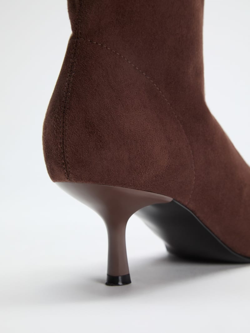 Yanka Faux-Suede Booties