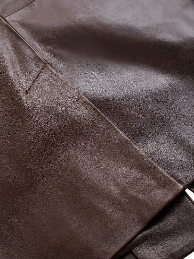 leather blazer