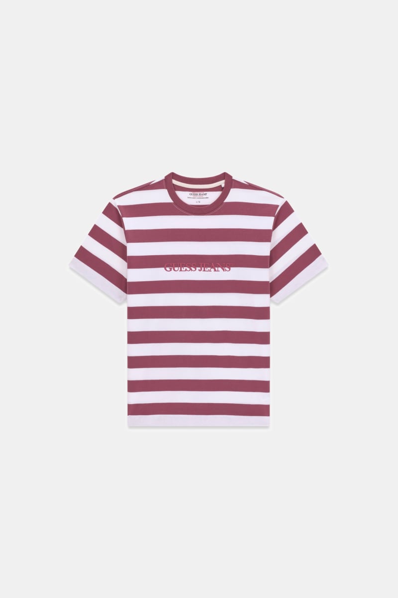 Striped Logo Tee