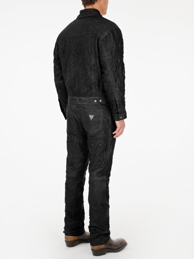 leather trucker jacket