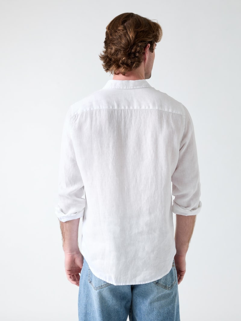 Linen striped shirt