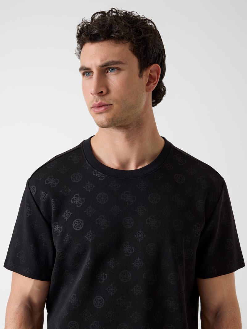 Embossed logo shirt