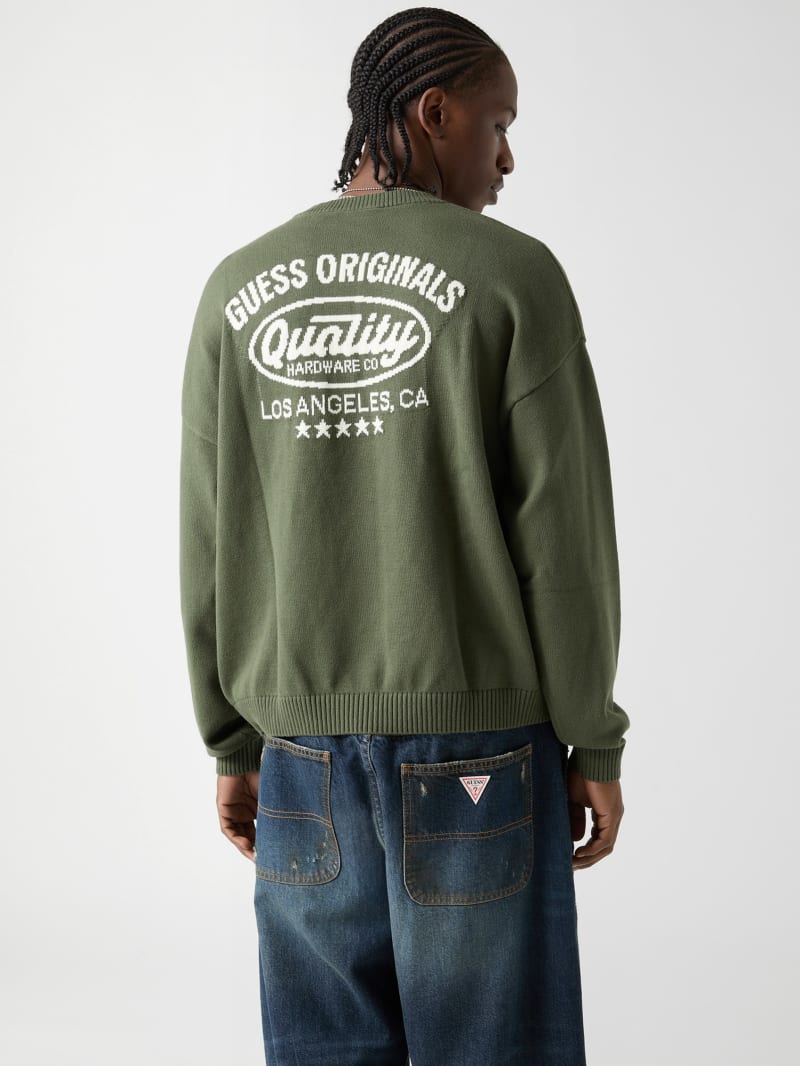 GUESS Originals Eco Back Logo Sweater