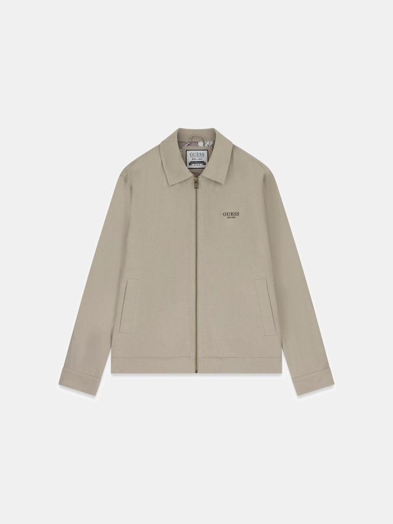Side logo jacket
