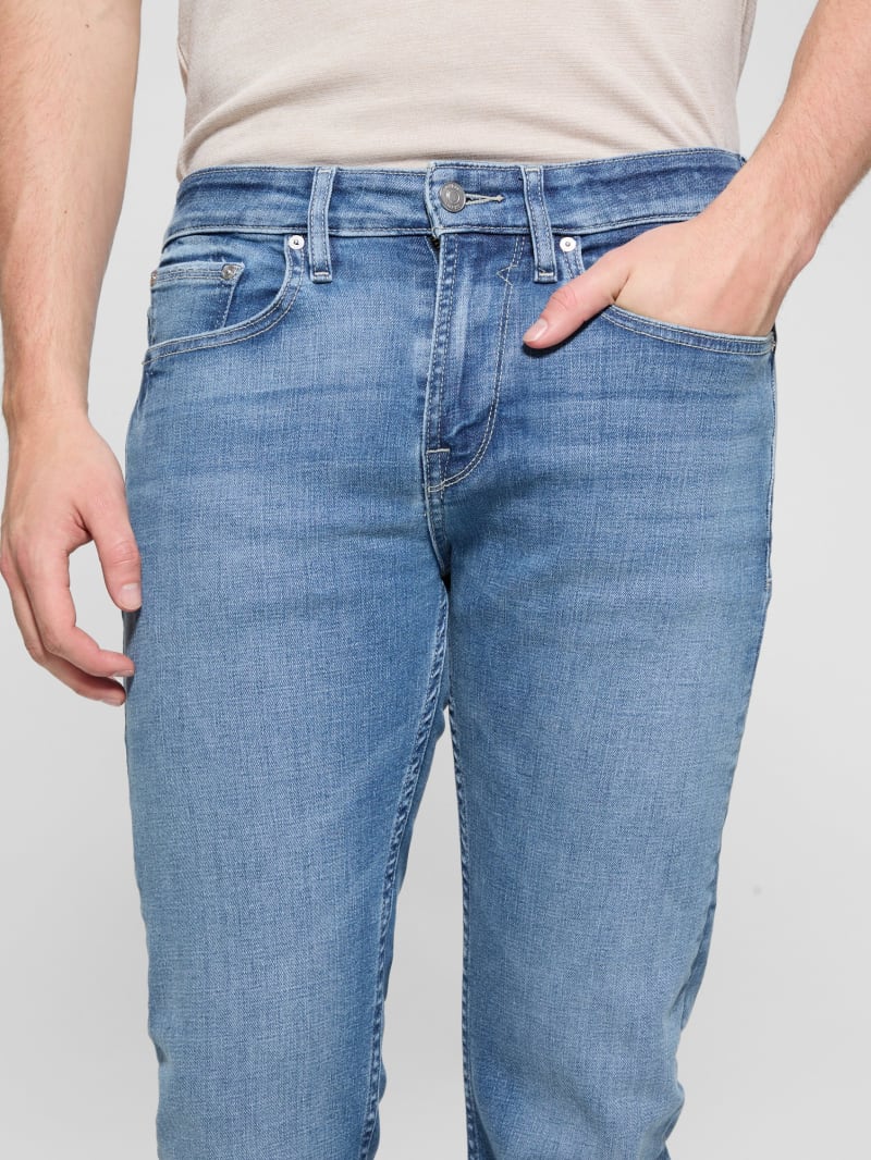 Eco Davis Mid-Rise Straight Jeans