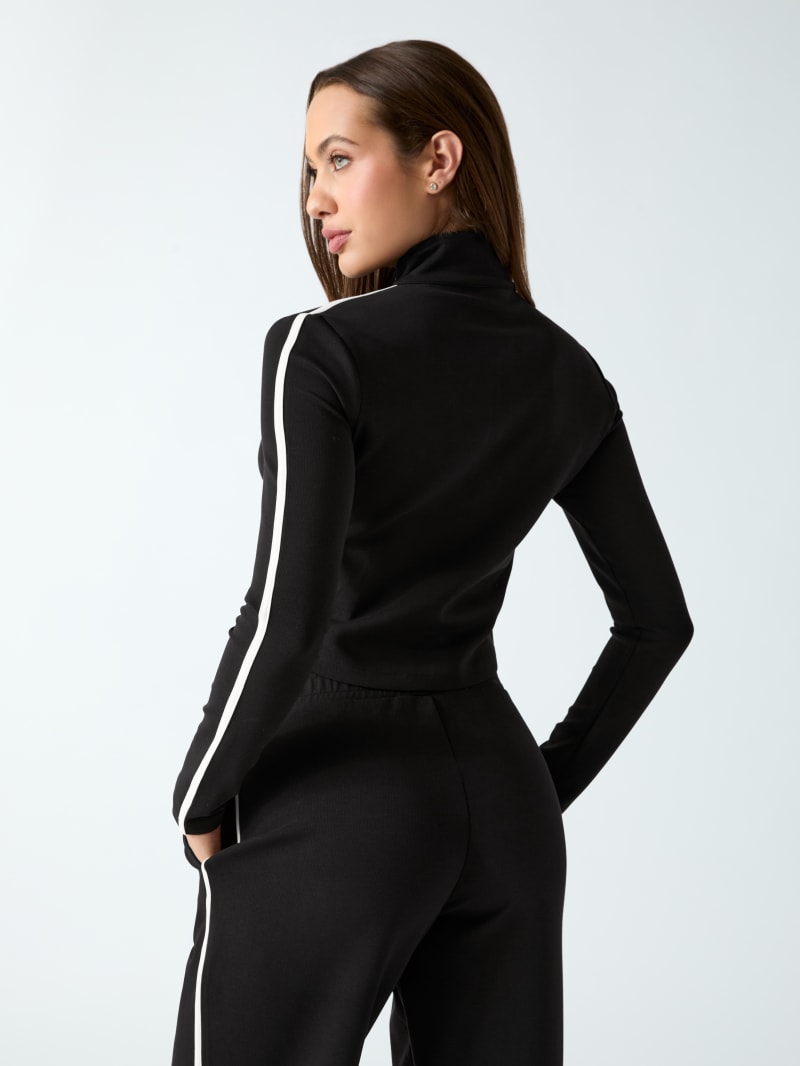 Full-zip logo sweatshirt