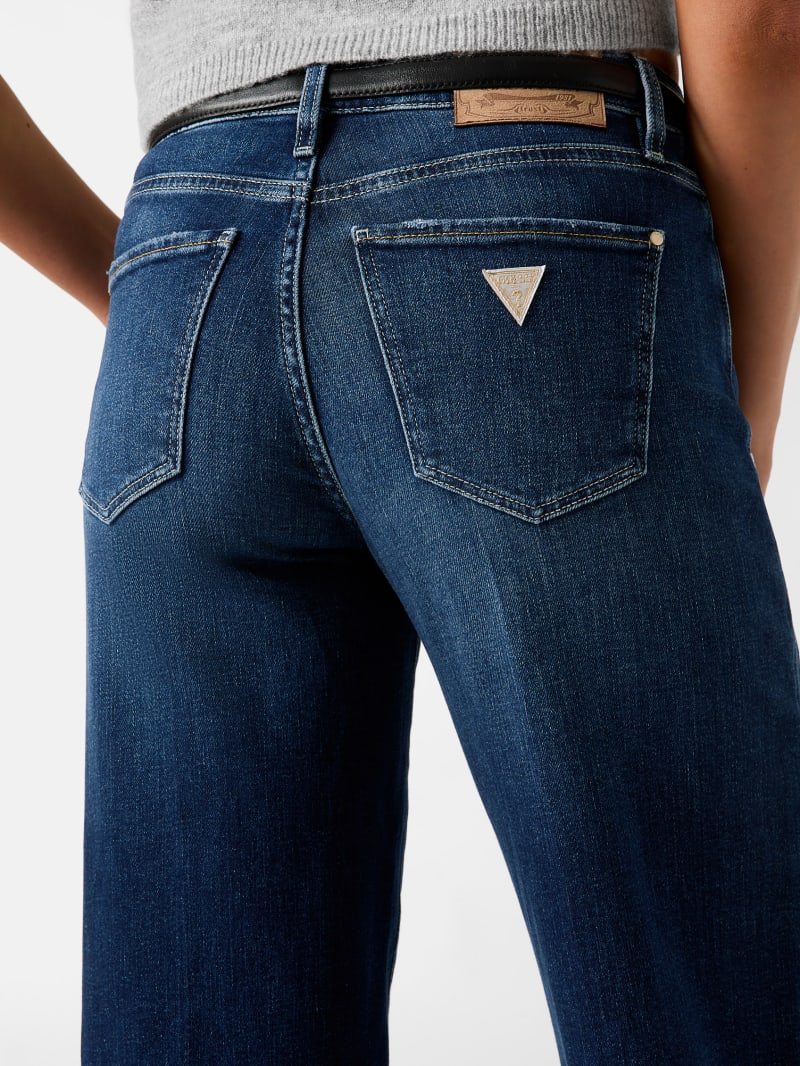 Mid-Rise Sexy Palazzo Wide-Leg Jeans