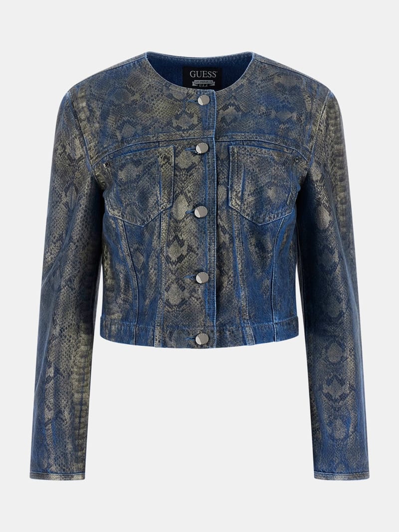 Tersa Snakeskin Jacket