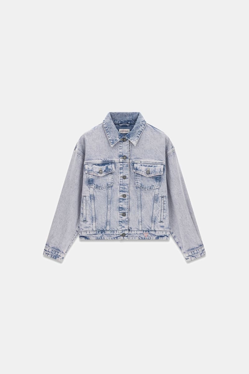 Oversized denim jacket