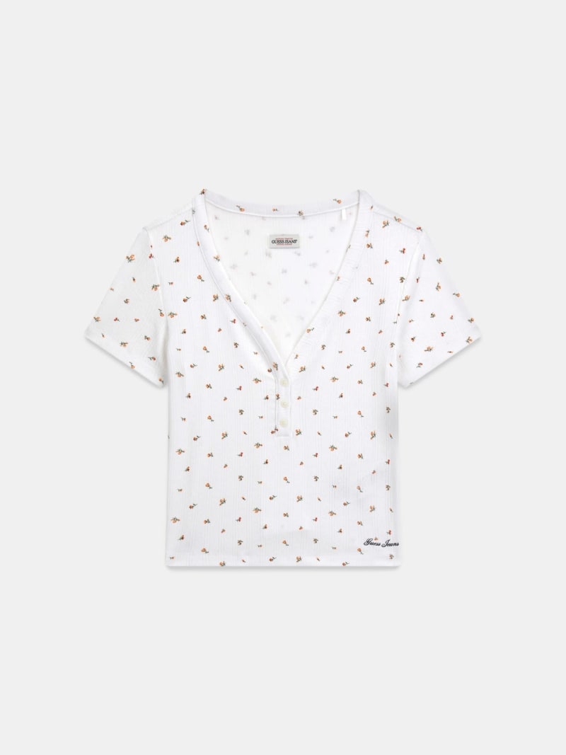 Floral print top