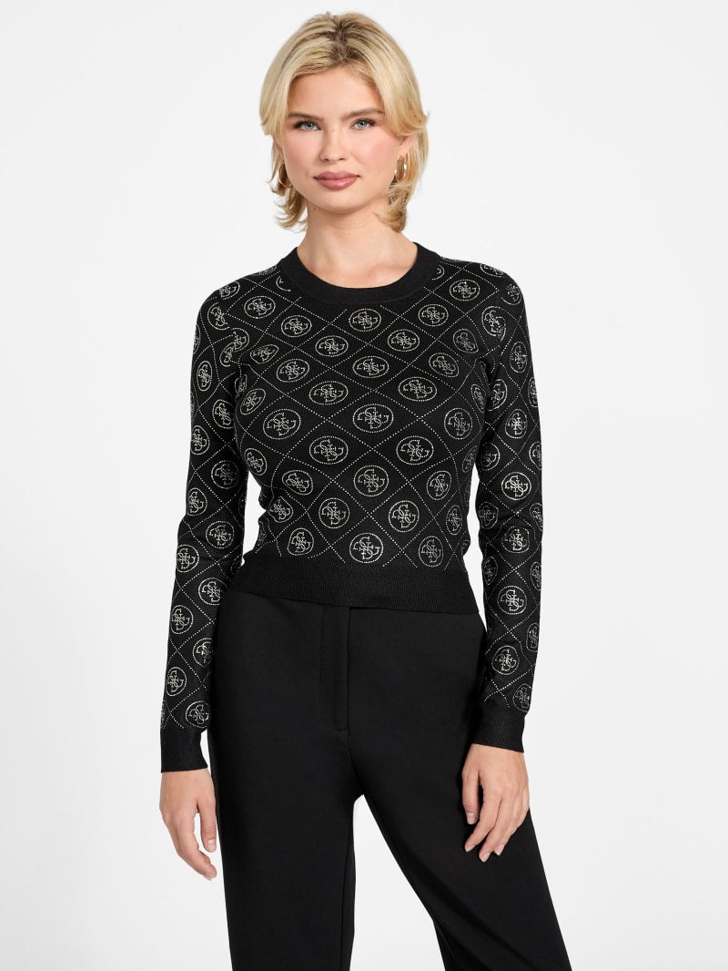 4G Rhinestones sweater