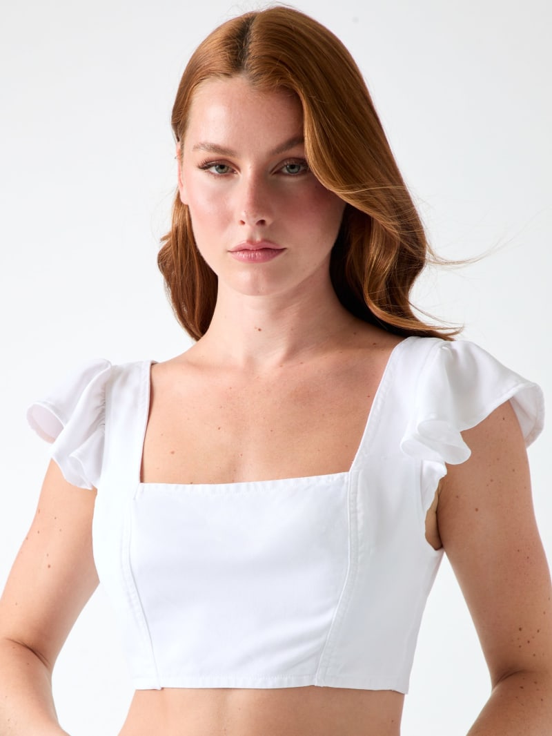 Bow cropped top