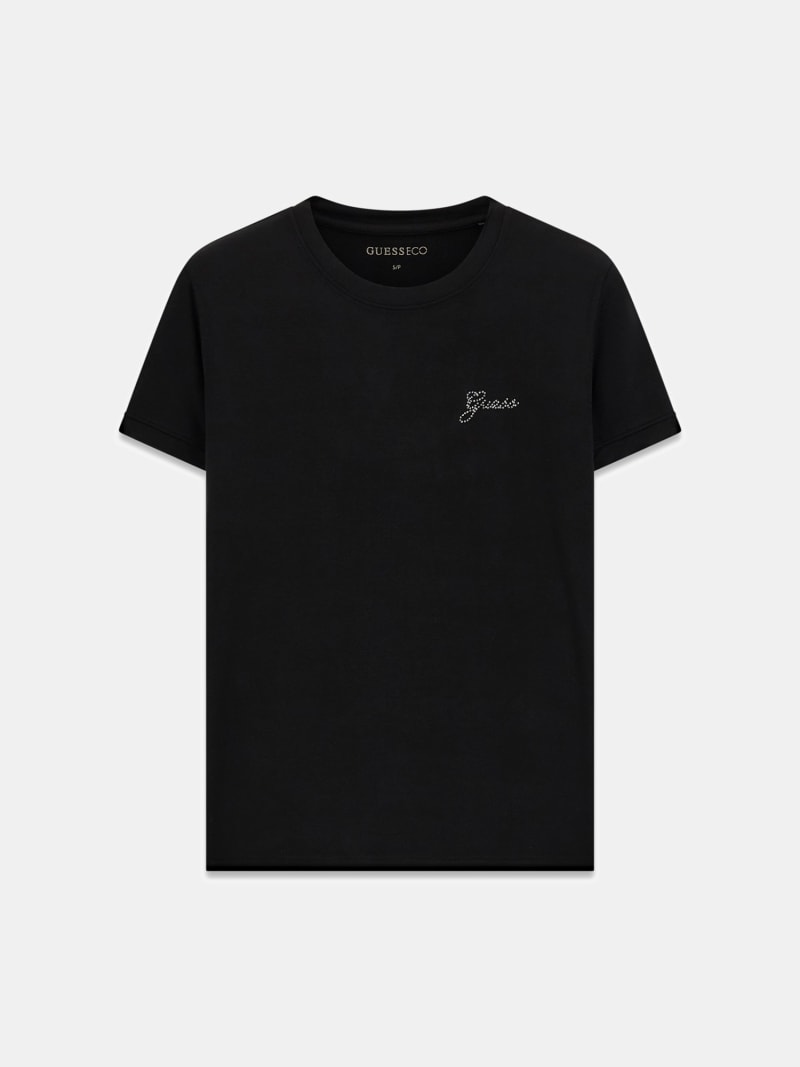 Rhinestones logo t-shirt
