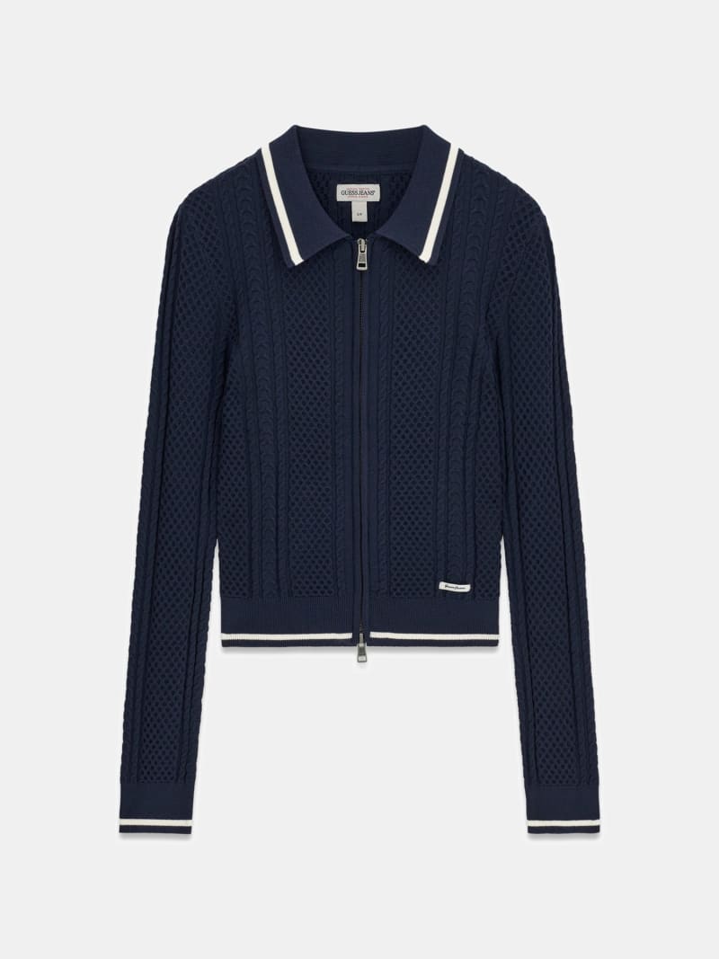 Full zip sweater