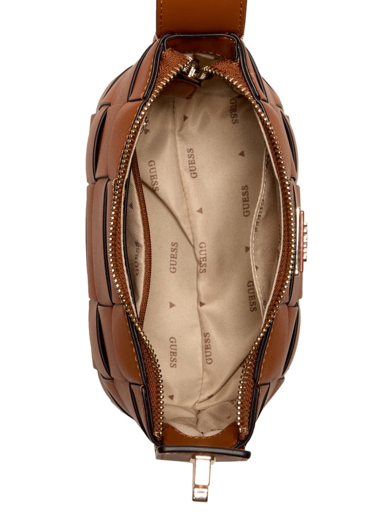 Maylee Woven Mini Hobo Bag
