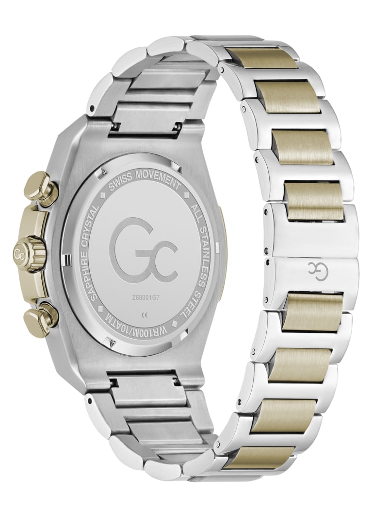 Gc Two-Tone Chronograph Watch