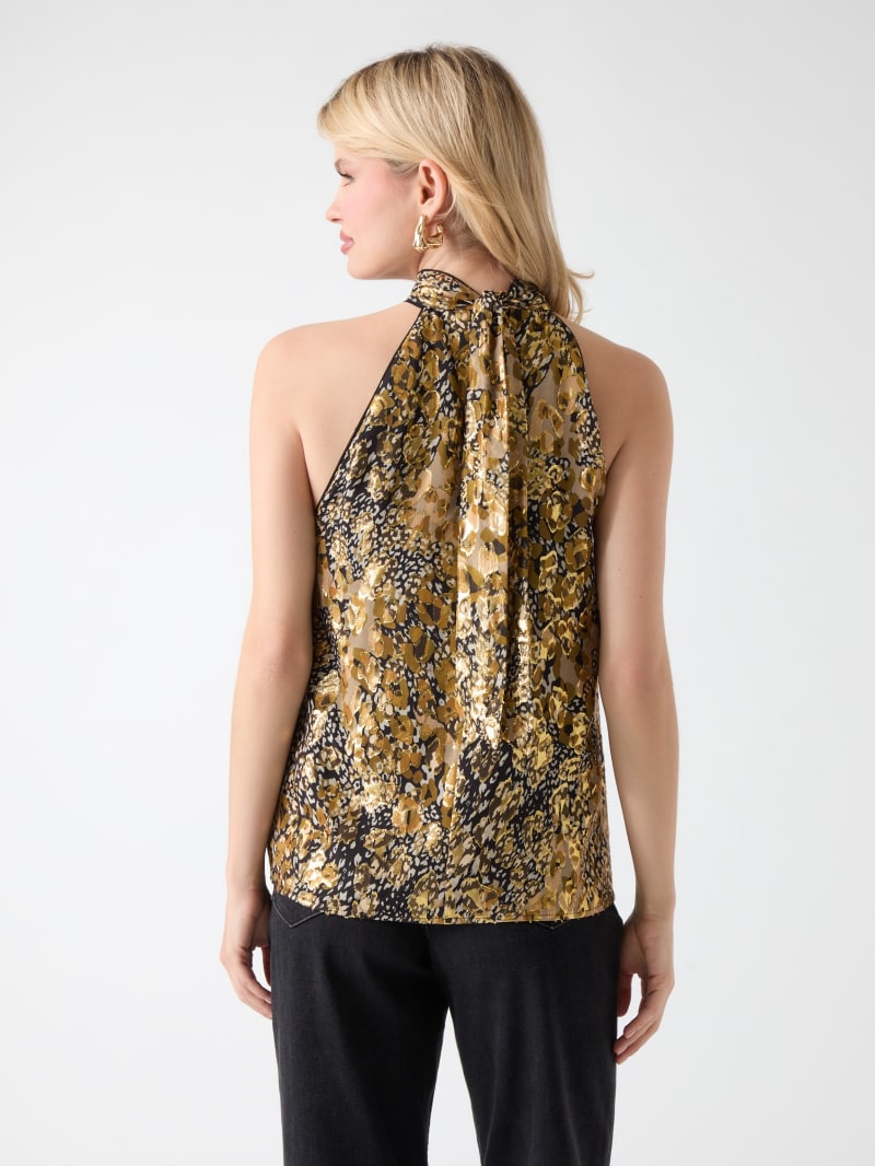 Leopard Allure Halter Top