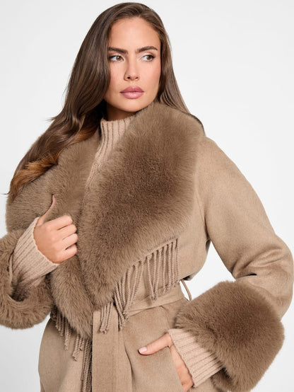 Liliana Wool-Blend Coat