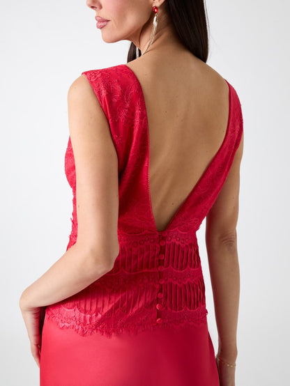 Lavina Satin Gown