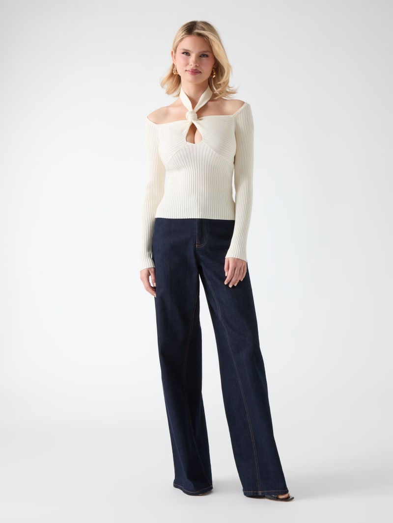 Kingsley Silk-Blend Sweater Top