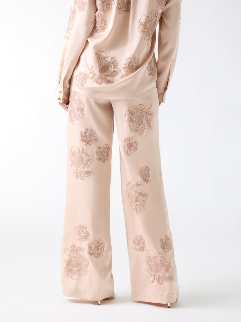 Gwen Embroidered Flower Pant