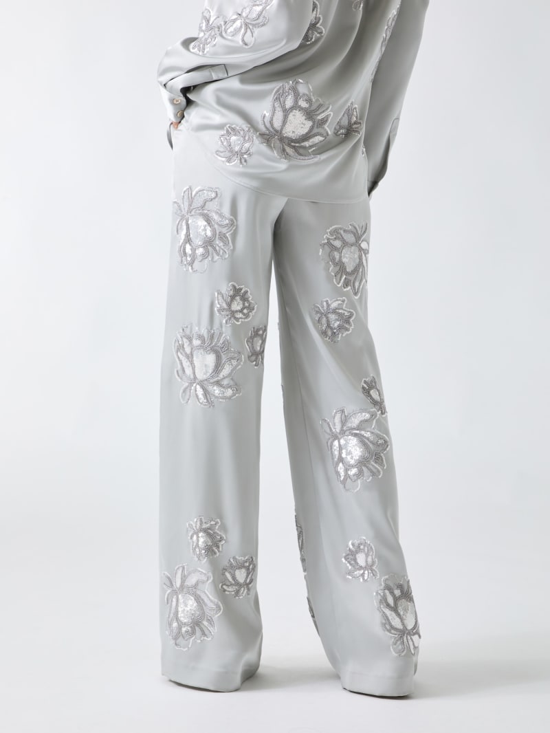 Gwen Embroidered Flower Pant