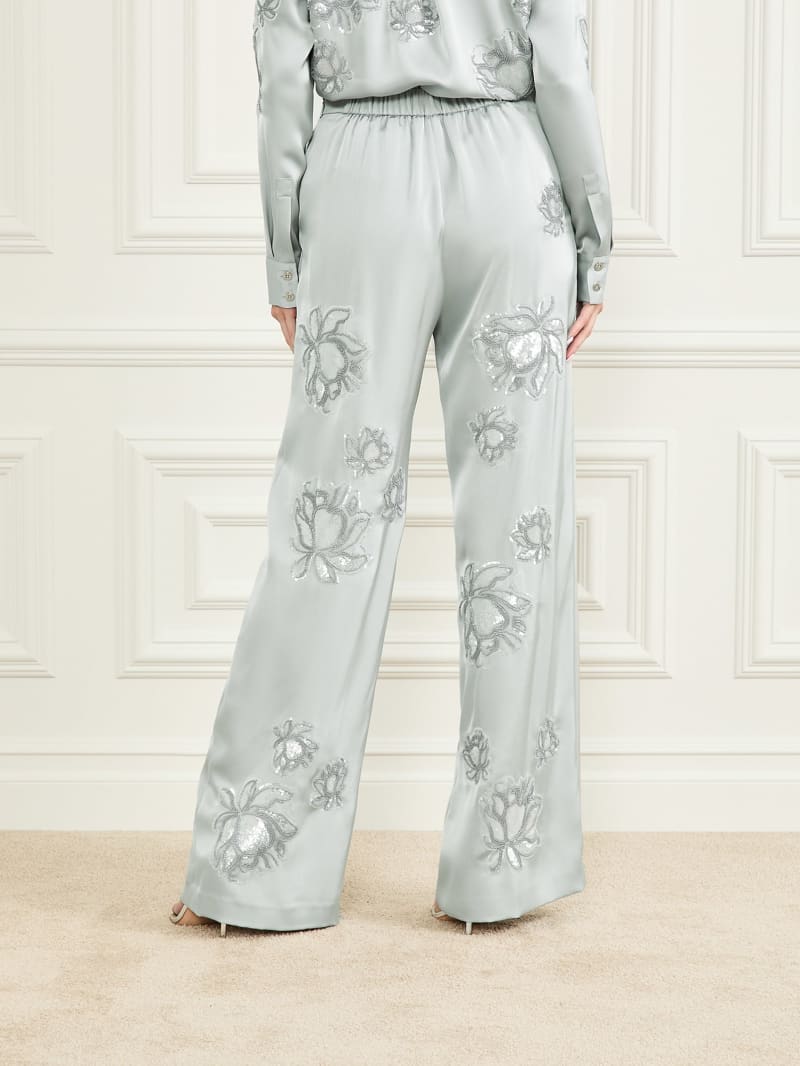 Gwen Embroidered Flower Pant
