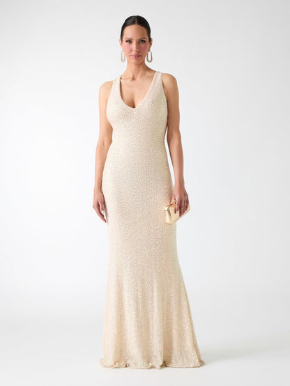 Meldon Sequins Maxi Gown