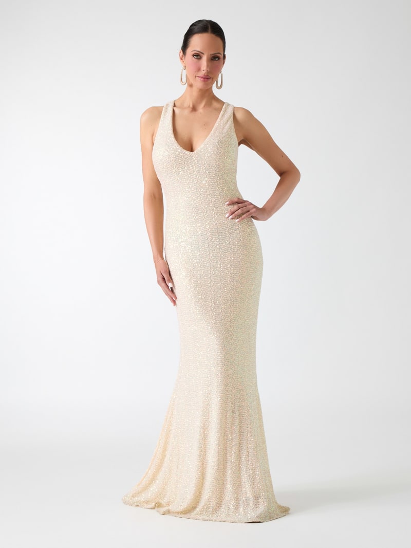 Meldon Sequins Maxi Gown