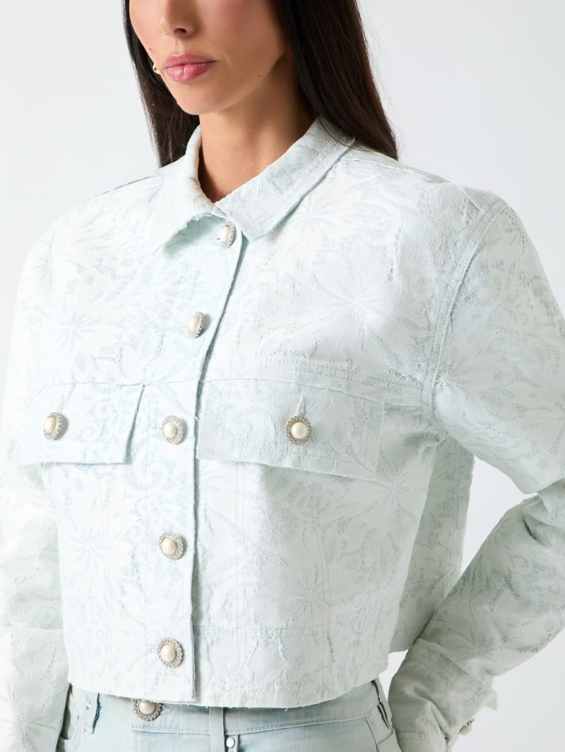 Glam Romantica Denim Jacket