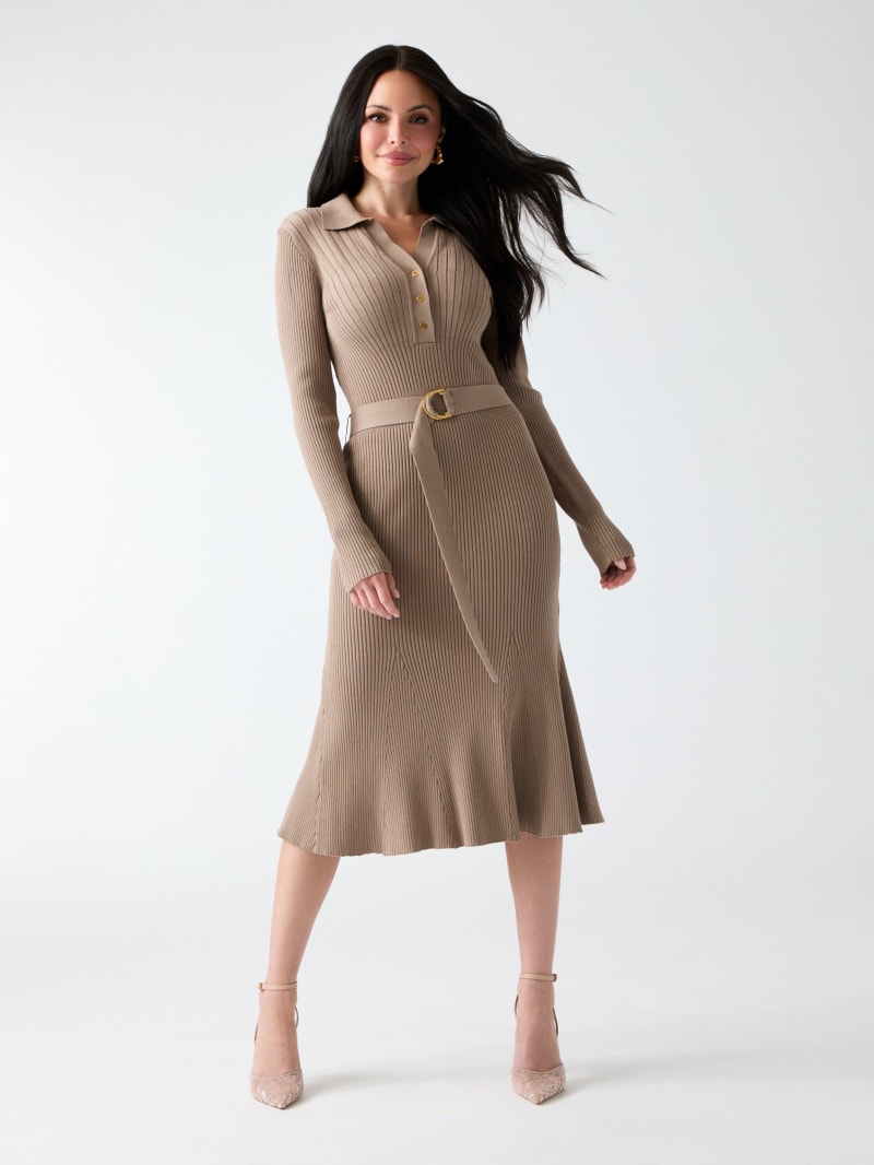 Agathe Polo Sweater Dress