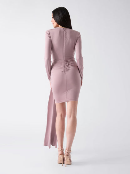 Eco Olivia Shoulder Mini Dress