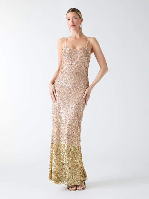 Marilyn Sequin Maxi Dress