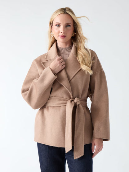 Ella Belted Short Coat
