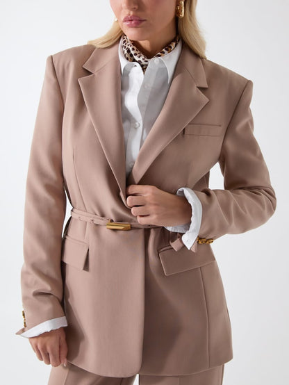 Dalia Single-Breasted Blazer
